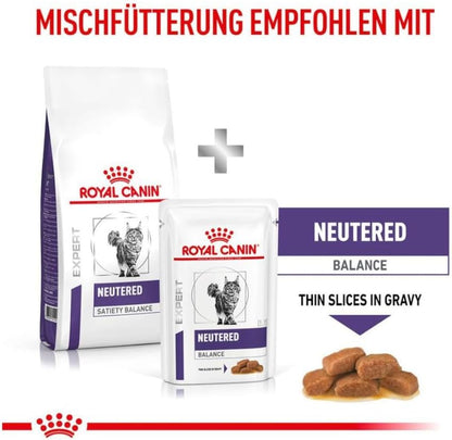 Royal Canin Expert Neutered Satiety Balance | 3,5 Kg | Alimentation Sèche Pour Chats Castrés Jusqu'À 7 Ans | Teneur En Nutriments Équilibrée | Maintien Du Poids Idéal