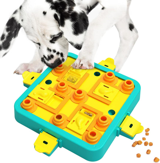 Jouet Chien Occupation, Jouet Interactif Chien Pour L'Entraînement Du QI, Stimulation Du Cerveau, Puzzle Pour Chien Pour Chiens De Petite, Moyenne Et Grande (Niveau 3 En 1)