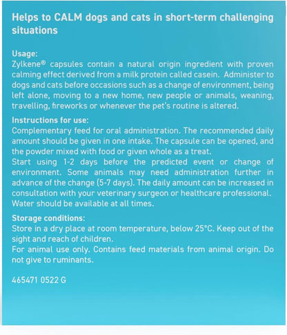 Vetoquinol Zylkène 75Mg 20 Gélules