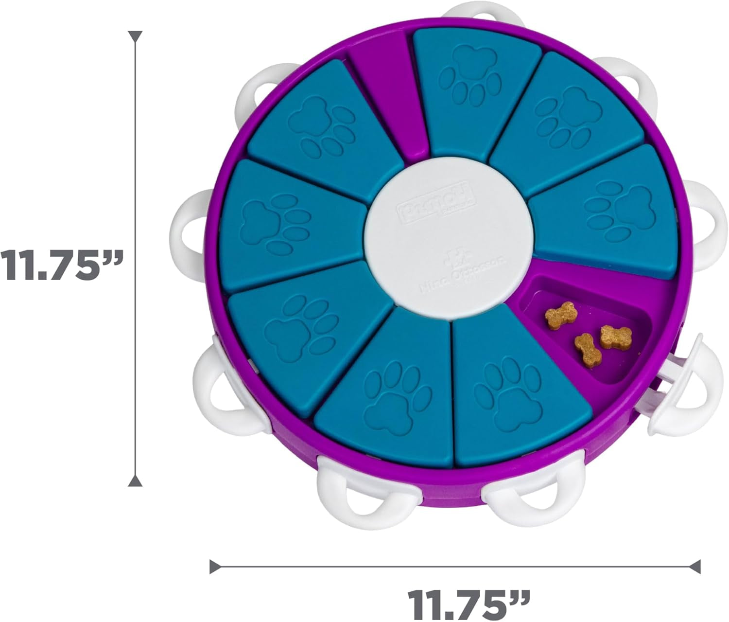 Nina Ottosson De Puzzle Pour Chien Dog Twister - Interactif/À Friandises - Niveau Avancé