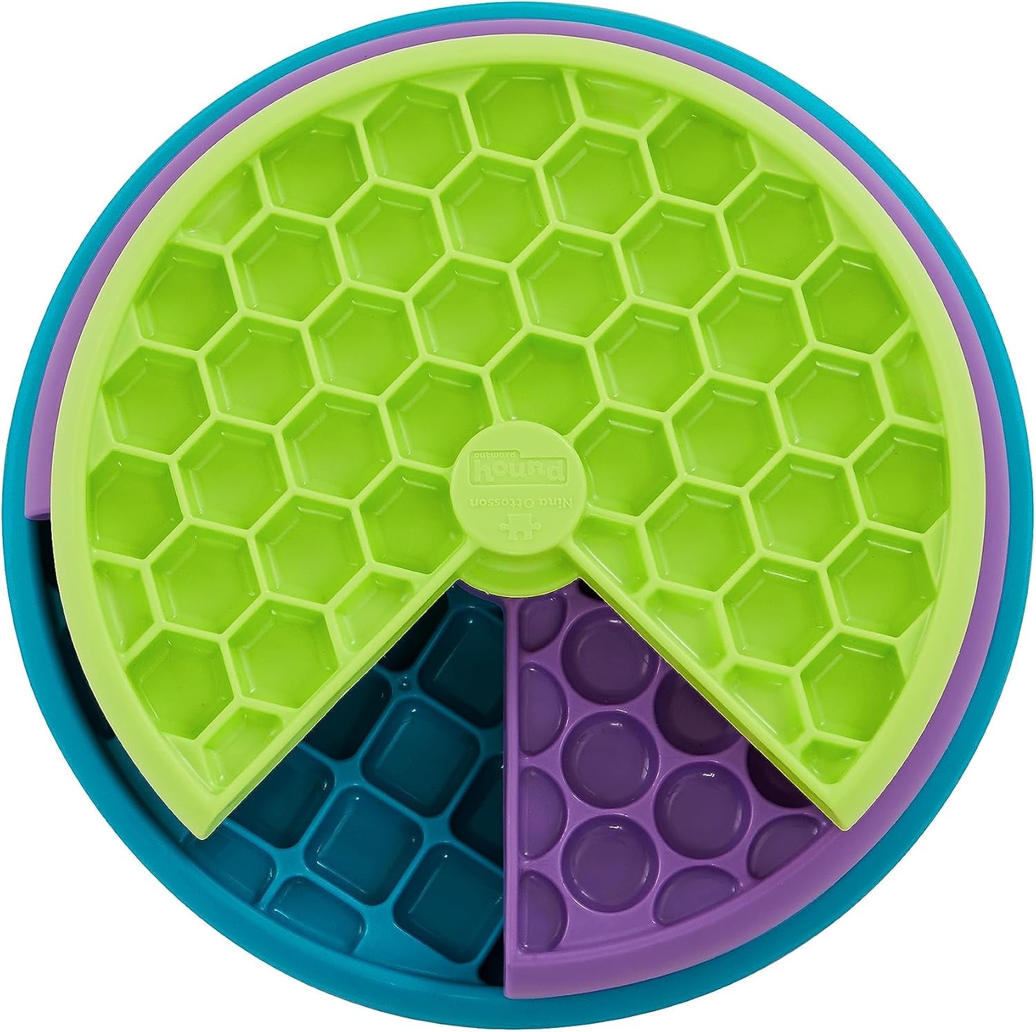 Nina Ottosson De Puzzle Interactif Et Gamelle Anti-Glouton Lickin' Layers Pour Chien