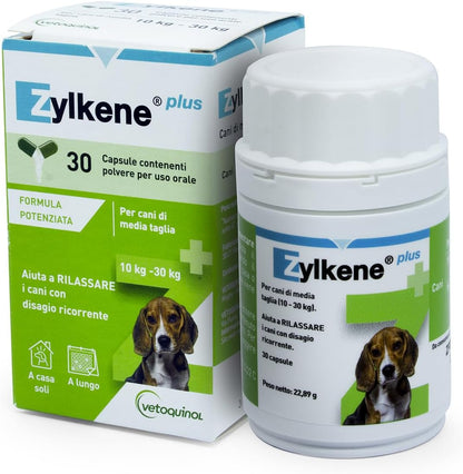 ZYLKENE plus Pour Chiens De Taille Moyenne (10-30 Kg)