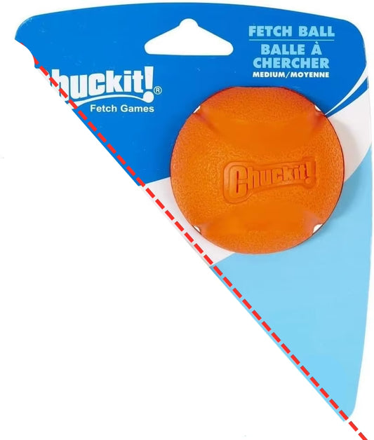 Chuckit! Fetch Ball Dog Toy, Color Varies