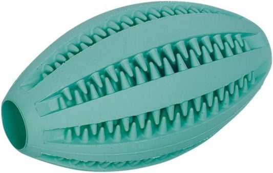 Nobby Dental Fun Balle Rugby En Caoutchouc Solide Pour Chien 11 Cm
