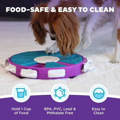 Nina Ottosson De Puzzle Pour Chien Dog Twister - Interactif/À Friandises - Niveau Avancé